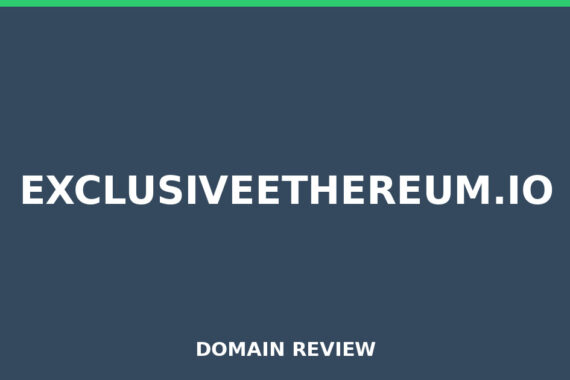 EXCLUSIVEETHEREUM.IO review 2026 - Domain review placeholder image for exclusiveethereum.io