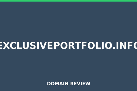 EXCLUSIVEPORTFOLIO.INFO review 2026 - Domain review placeholder image for exclusiveportfolio.info