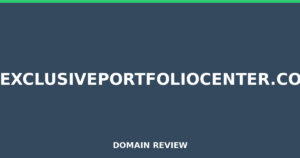 exclusiveportfoliocenter.co Review 2026 – Detailed Analysis