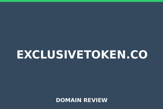 EXCLUSIVETOKEN.CO review 2026 - Domain review placeholder image for exclusivetoken.co