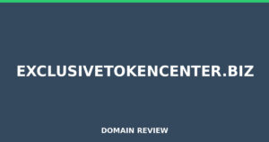 exclusivetokencenter.biz Review 2026 – Detailed Analysis