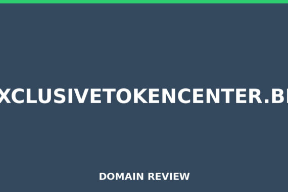 EXCLUSIVETOKENCENTER.BIZ review 2026 - Domain review placeholder image for exclusivetokencenter.biz
