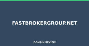 fastbrokergroup.net 2026 Review – Legitimacy Check