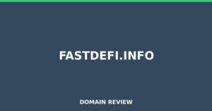 fastdefi.info 2026 Review – Legitimacy Check