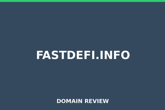 FASTDEFI.INFO review 2026 - Domain review placeholder image for fastdefi.info