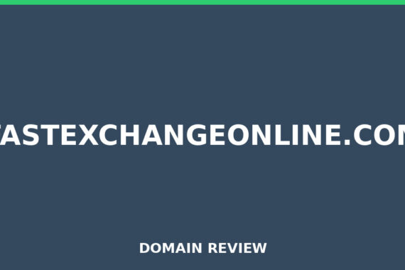 FASTEXCHANGEONLINE.COM review 2026 - Domain review placeholder image for fastexchangeonline.com