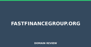 fastfinancegroup.org Review 2026 – Detailed Analysis