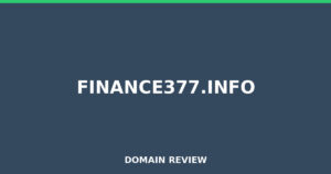 finance377.info 2026 Review – Legitimacy Check