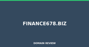 finance678.biz Review 2026 – Detailed Analysis