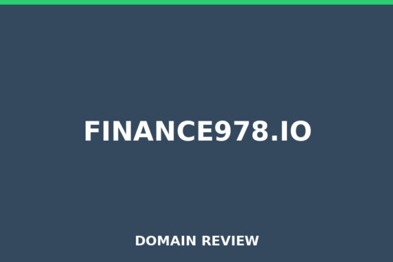 FINANCE978.IO review 2026 - Domain review placeholder image for finance978.io