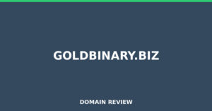 goldbinary.biz 2026 Review – Legitimacy Check