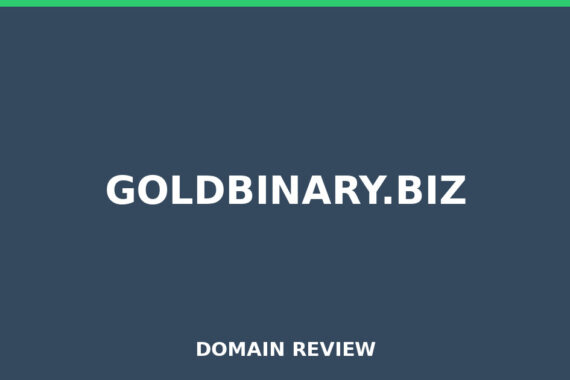 GOLDBINARY.BIZ review 2026 - Domain review placeholder image for goldbinary.biz