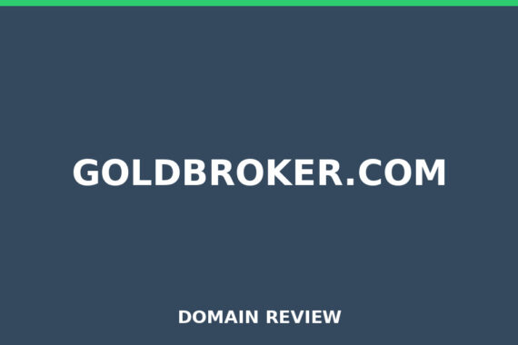 GOLDBROKER.COM review 2026 - Domain review placeholder image for goldbroker.com