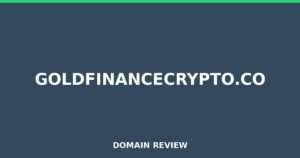 goldfinancecrypto.co Review 2026 – Detailed Analysis