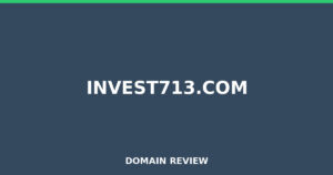 invest713.com Review 2026 – Detailed Analysis