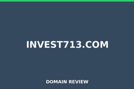 INVEST713.COM review 2026 - Domain review placeholder image for invest713.com