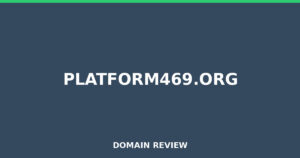 platform469.org 2026 Review – Legitimacy Check