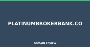 platinumbrokerbank.co 2026 Review – Legitimacy Check