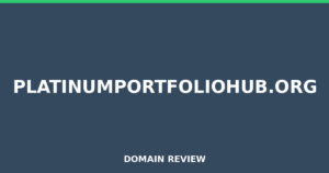 portfoliohub.org 2026 Review – Legitimacy Check