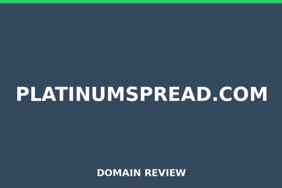 PLATINUMSPREAD.COM review 2026 - Domain review placeholder image for platinumspread.com