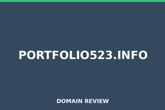PORTFOLIO523.INFO review 2026 - Domain review placeholder image for portfolio523.info