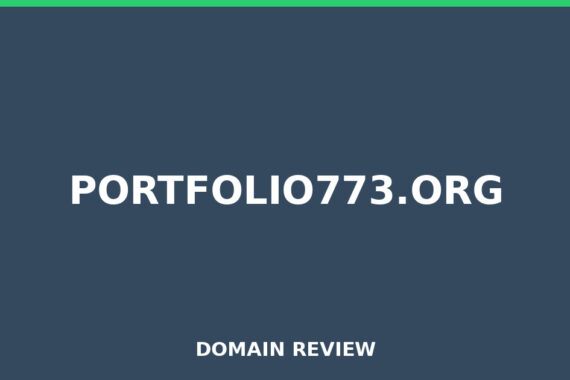 PORTFOLIO773.ORG review 2026 - Domain review placeholder image for portfolio773.org