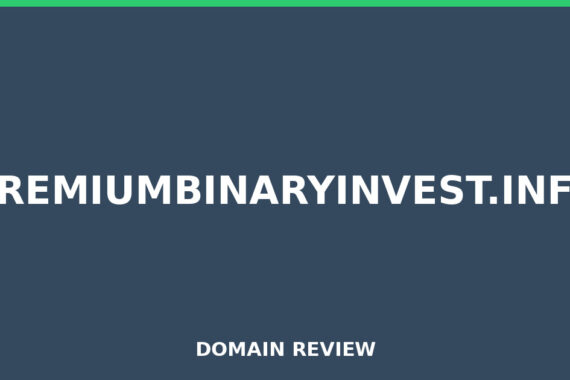 PREMIUMBINARYINVEST.INFO review 2026 - Domain review placeholder image for premiumbinaryinvest.info