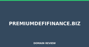 premiumdefifinance.biz 2026 Review – Legitimacy Check