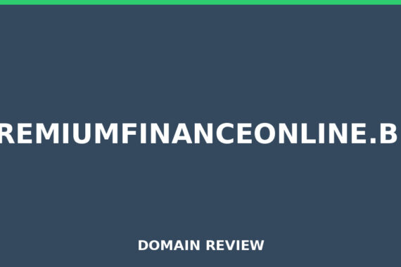 PREMIUMFINANCEONLINE.BIZ review 2026 - Domain review placeholder image for premiumfinanceonline.biz