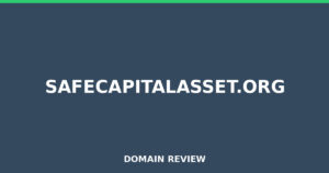 safecapitalasset.org Review 2026 – Detailed Analysis