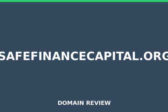 SAFEFINANCECAPITAL.ORG review 2026 - Domain review placeholder image for safefinancecapital.org