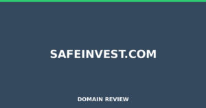 safeinvest.com Review 2026 – Detailed Analysis