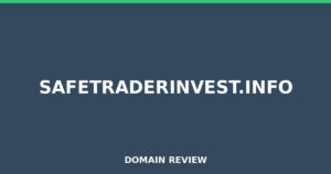 safetraderinvest.info Review 2026 – Detailed Analysis