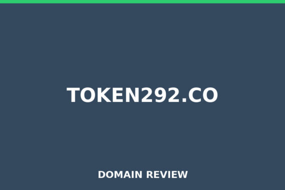 TOKEN292.CO review 2026 - Domain review placeholder image for token292.co
