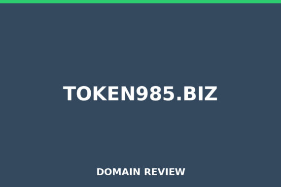 TOKEN985.BIZ review 2026 - Domain review placeholder image for token985.biz