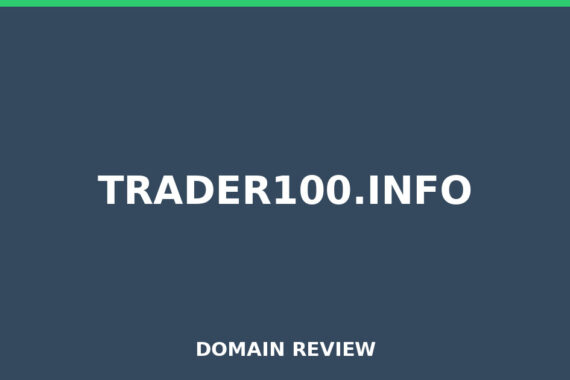 TRADER100.INFO review 2026 - Domain review placeholder image for trader100.info