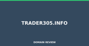 trader305.info 2026 Review – Legitimacy Check