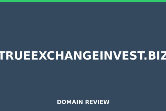 TRUEEXCHANGEINVEST.BIZ review 2026 - Domain review placeholder image for trueexchangeinvest.biz