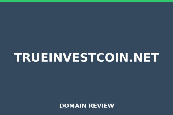 TRUEINVESTCOIN.NET review 2026 - Domain review placeholder image for trueinvestcoin.net