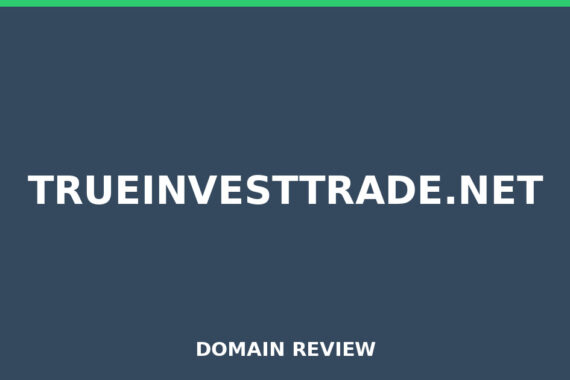 TRUEINVESTTRADE.NET review 2026 - Domain review placeholder image for trueinvesttrade.net