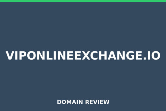 VIPONLINEEXCHANGE.IO review 2026 - Domain review placeholder image for viponlineexchange.io