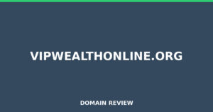 vipwealthonline.org 2026 Review – Legitimacy Check