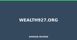 wealth927.org 2026 Review – Legitimacy Check