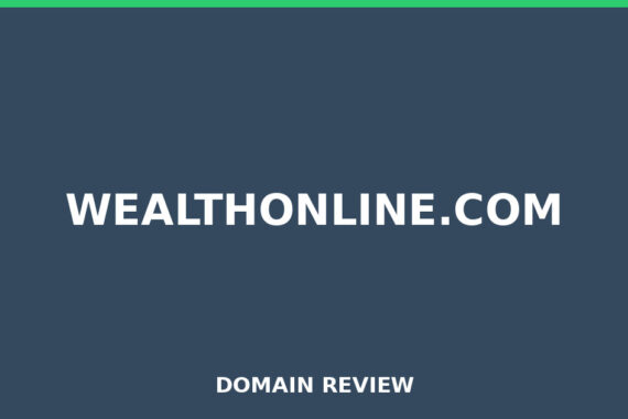 WEALTHONLINE.COM review 2026 - Domain review placeholder image for wealthonline.com
