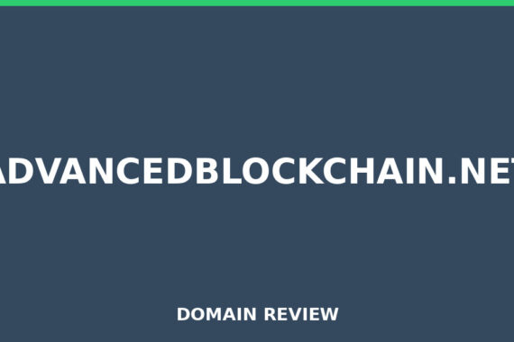 ADVANCEDBLOCKCHAIN.NET review 2026 - Domain review placeholder image for advancedblockchain.net