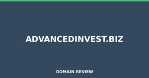 advancedinvest.biz 2026 Review – Legitimacy Check