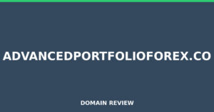 advancedportfolioforex.co Review 2026 – Detailed Analysis