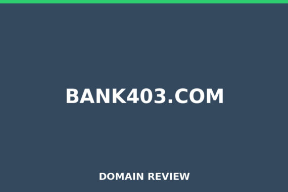 BANK403.COM review 2026 - Domain review placeholder image for bank403.com
