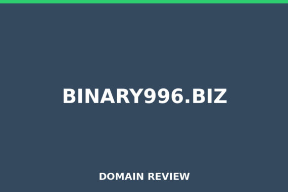 BINARY996.BIZ review 2026 - Domain review placeholder image for binary996.biz