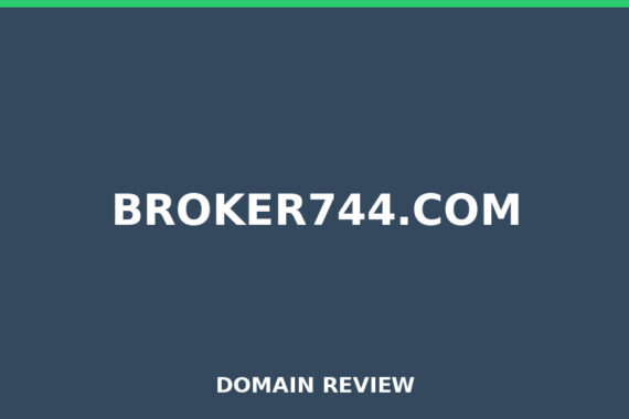 BROKER744.COM review 2026 - Domain review placeholder image for broker744.com
